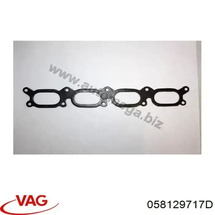Compre 058129717D VAG Vedante de tubo coletor de admissão