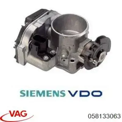 Válvula de borboleta montada VAG 058133063 preço, a partir de 81,86 USD