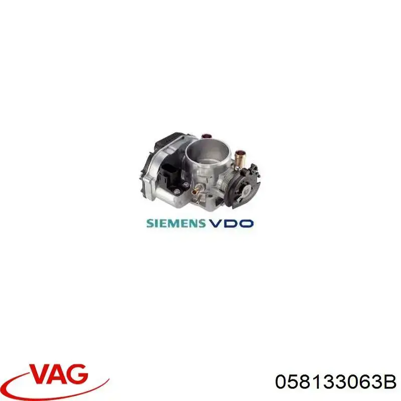 Válvula de borboleta montada VAG 058133063B preço, a partir de 146,30 USD