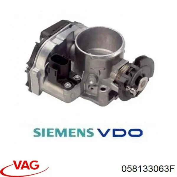 Válvula de borboleta montada VAG 058133063F preço, a partir de 206,57 USD