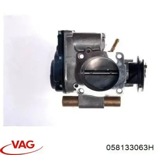 058133063H VAG Válvula de borboleta montada