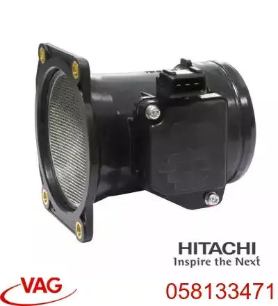 Sensor de fluxo (consumo) de ar, medidor de consumo M.A.F. - (Mass Airflow) VAG 058133471 preço, a partir de 37,46 USD