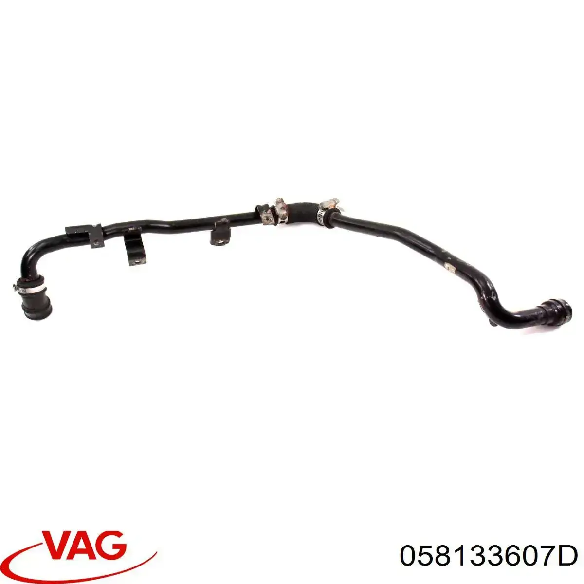 Compre 058133607D VAG Cano derivado de ventilação de cárter (de separador de óleo)