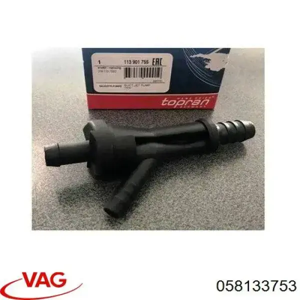 Compre 058133753 VAG Bomba de ejeção de ventilação dos gases de cárter