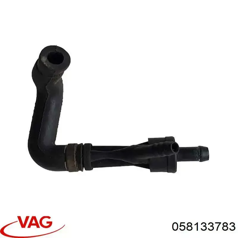 Cano derivado de ventilação de cárter (de separador de óleo) VAG 058133783 preço, a partir de 31,80 USD