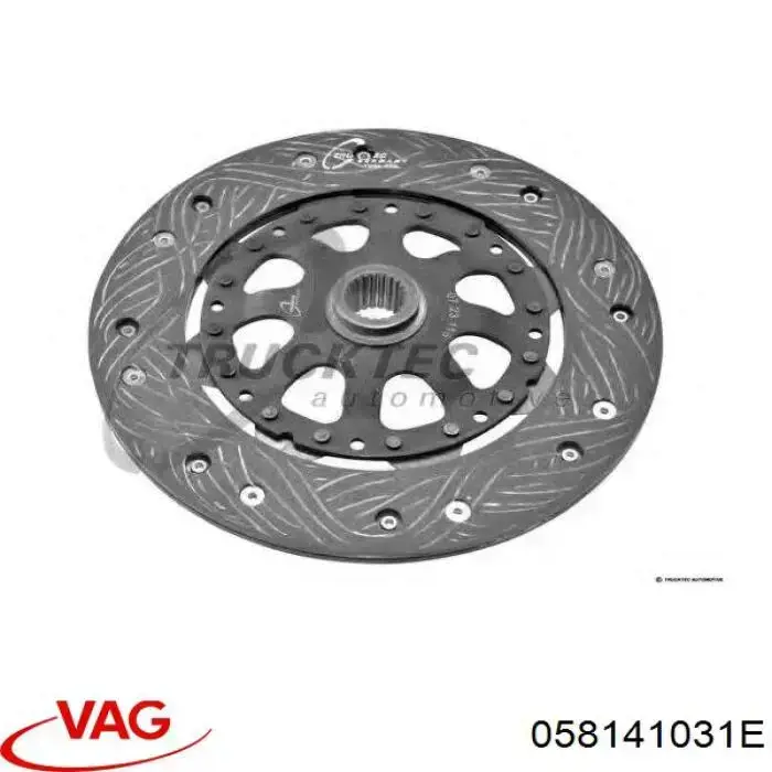 Compre 058141031E VAG Disco de embraiagem