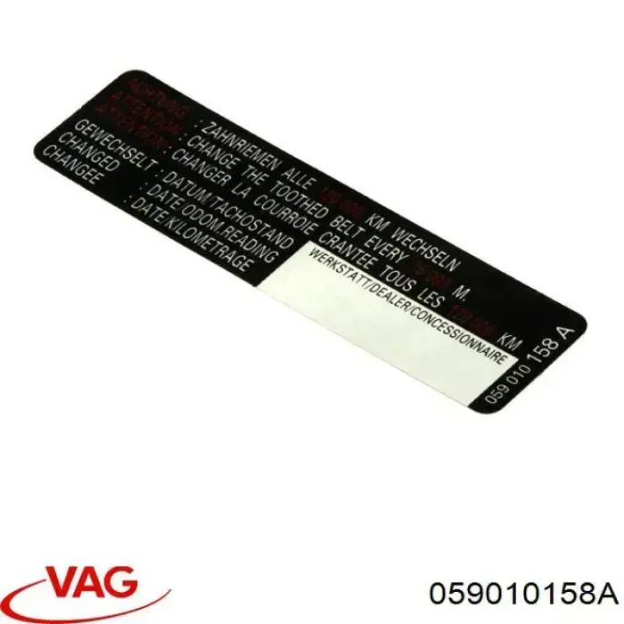  VAG 059010158A preço, a partir de 6,18 USD