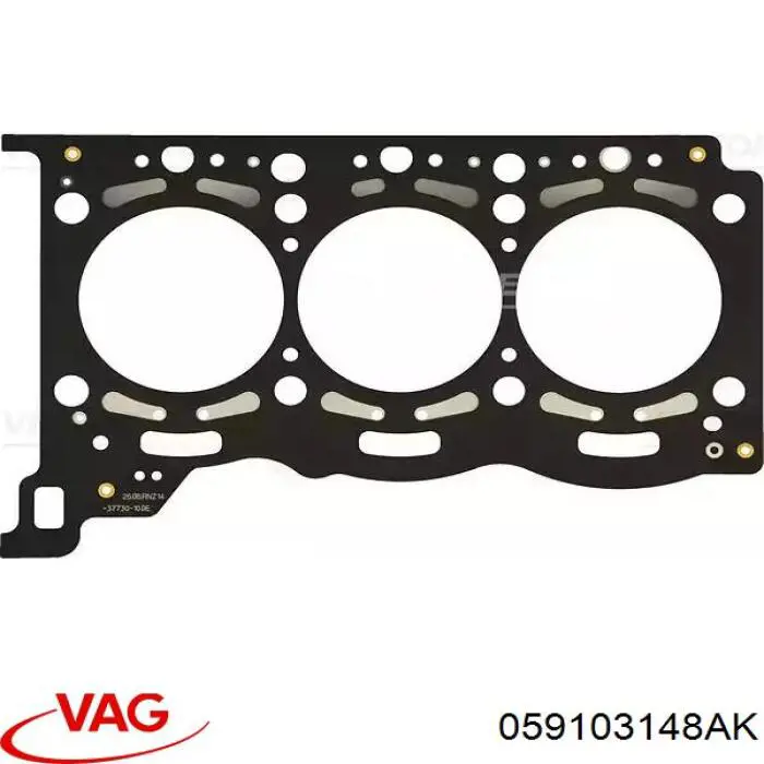 059103148AK VAG Vedante esquerdo de cabeça de motor (CBC)