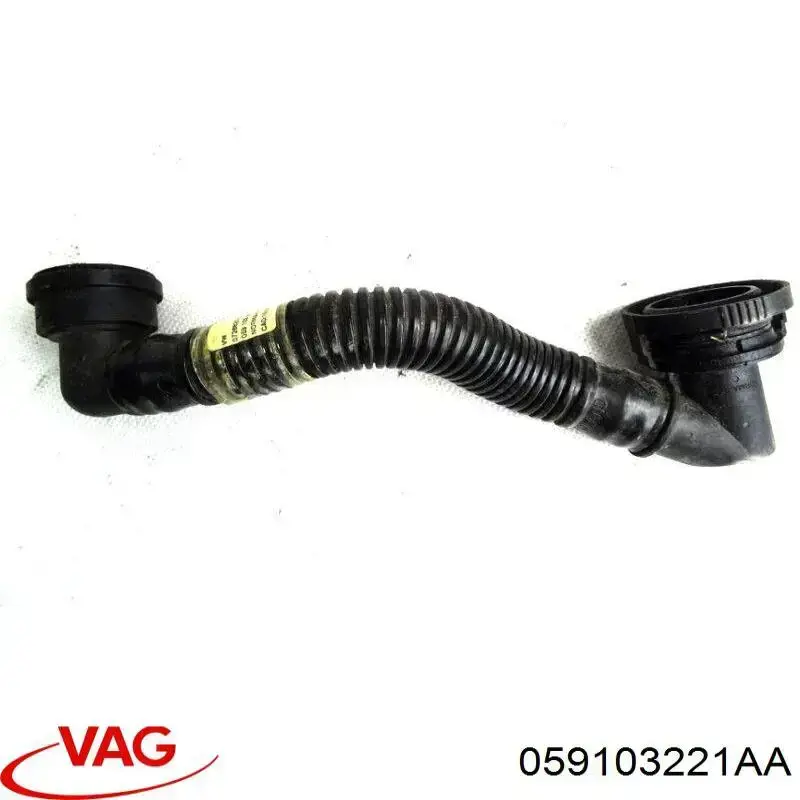 059103221AA VAG Cano derivado de ventilação de cárter (de separador de óleo)