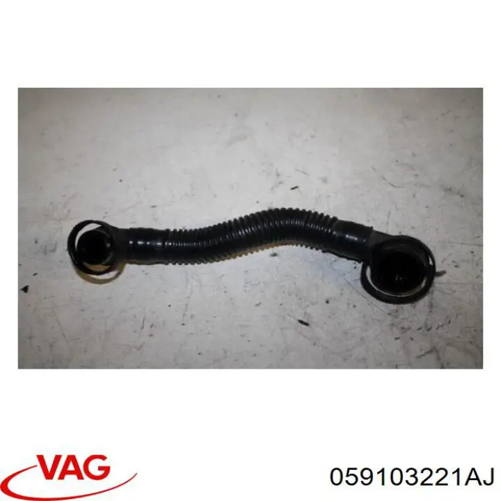 059103221AJ VAG Cano derivado de ventilação de cárter (de separador de óleo)