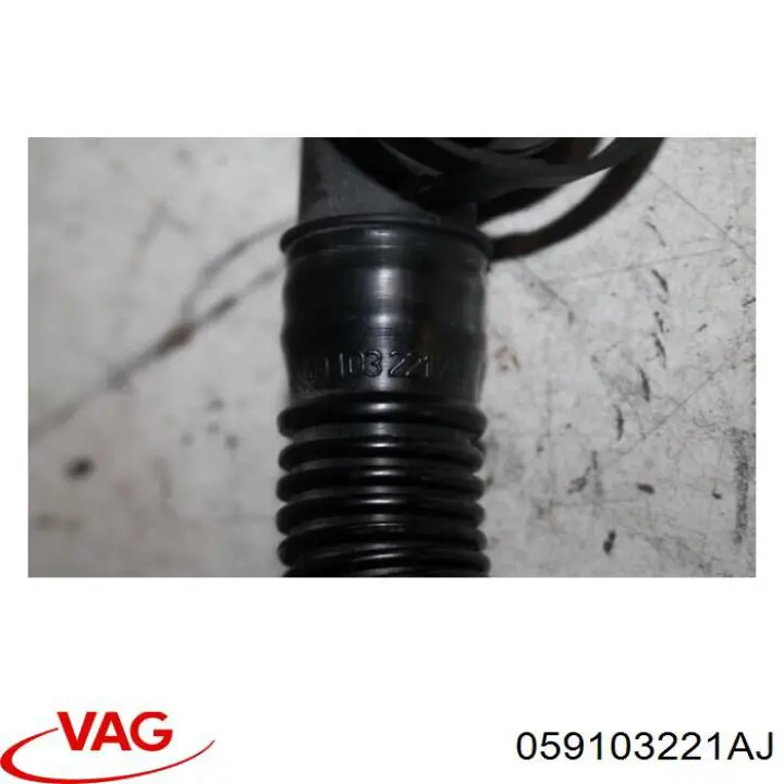 Cano derivado de ventilação de cárter (de separador de óleo) VAG 059103221AJ preço, a partir de 36,93 USD