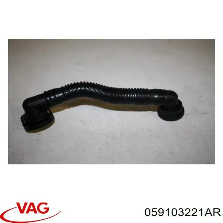 059103221AR VAG Cano derivado de ventilação de cárter (de separador de óleo)