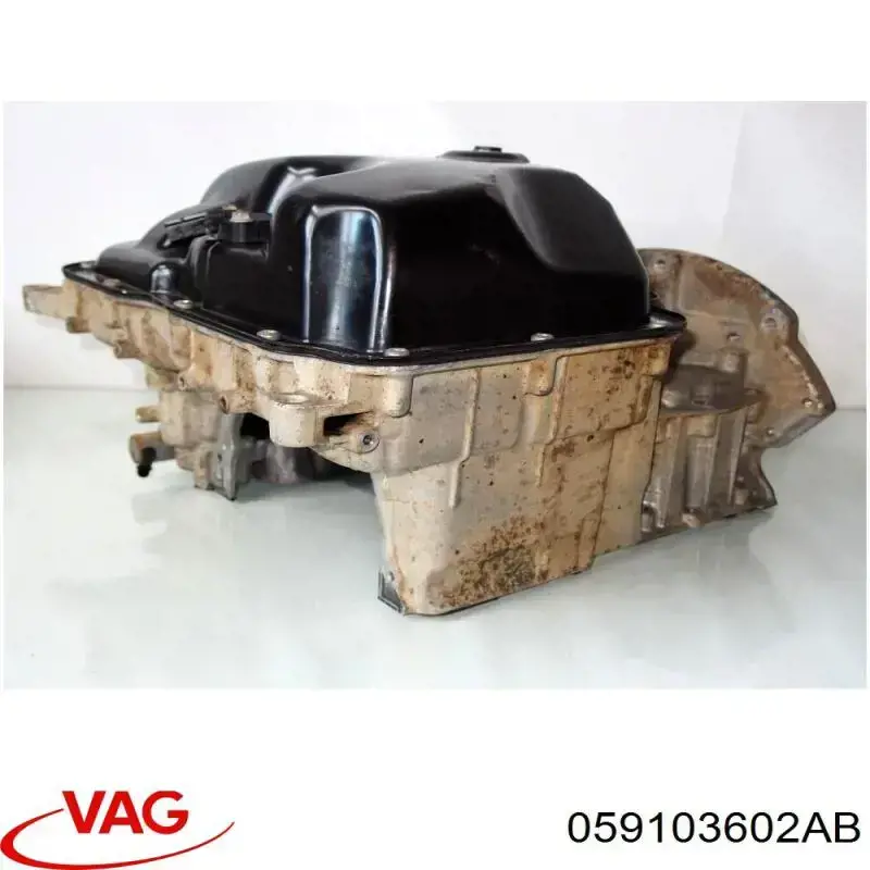 059103602AB VAG Panela de óleo de cárter do motor