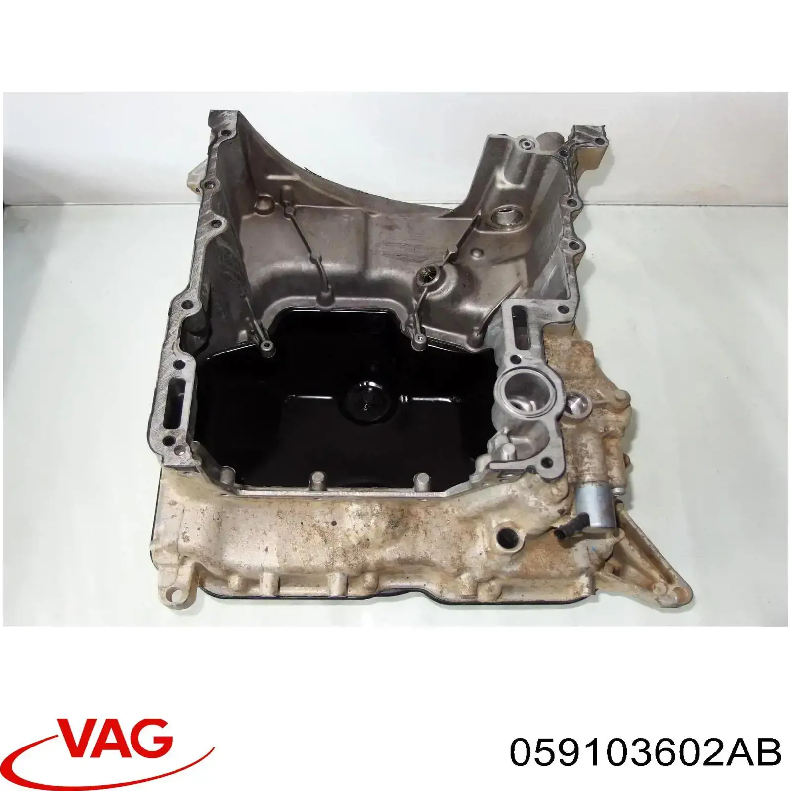 Panela de óleo de cárter do motor VAG 059103602AB preço, a partir de 139,25 USD