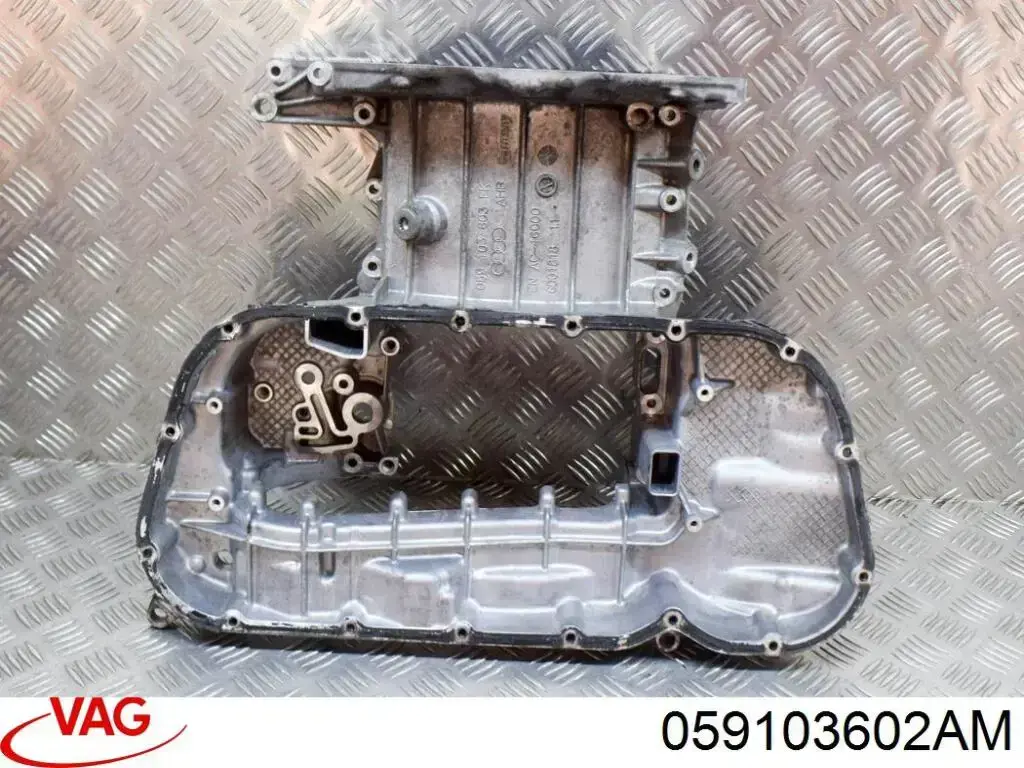 059103602AM VAG Panela de óleo de cárter do motor, parte inferior