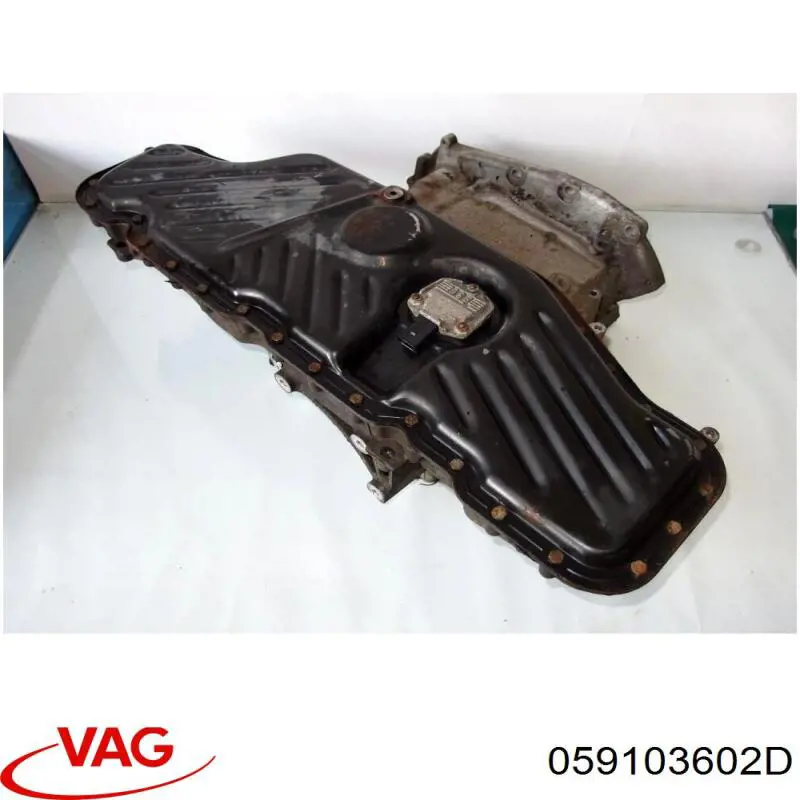 V107463 VEMO/Vaico Panela de óleo de cárter do motor