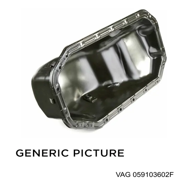 059103602F VAG Panela de óleo de cárter do motor, parte inferior