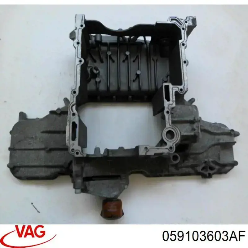 059103603AH VAG Panela de óleo de cárter do motor