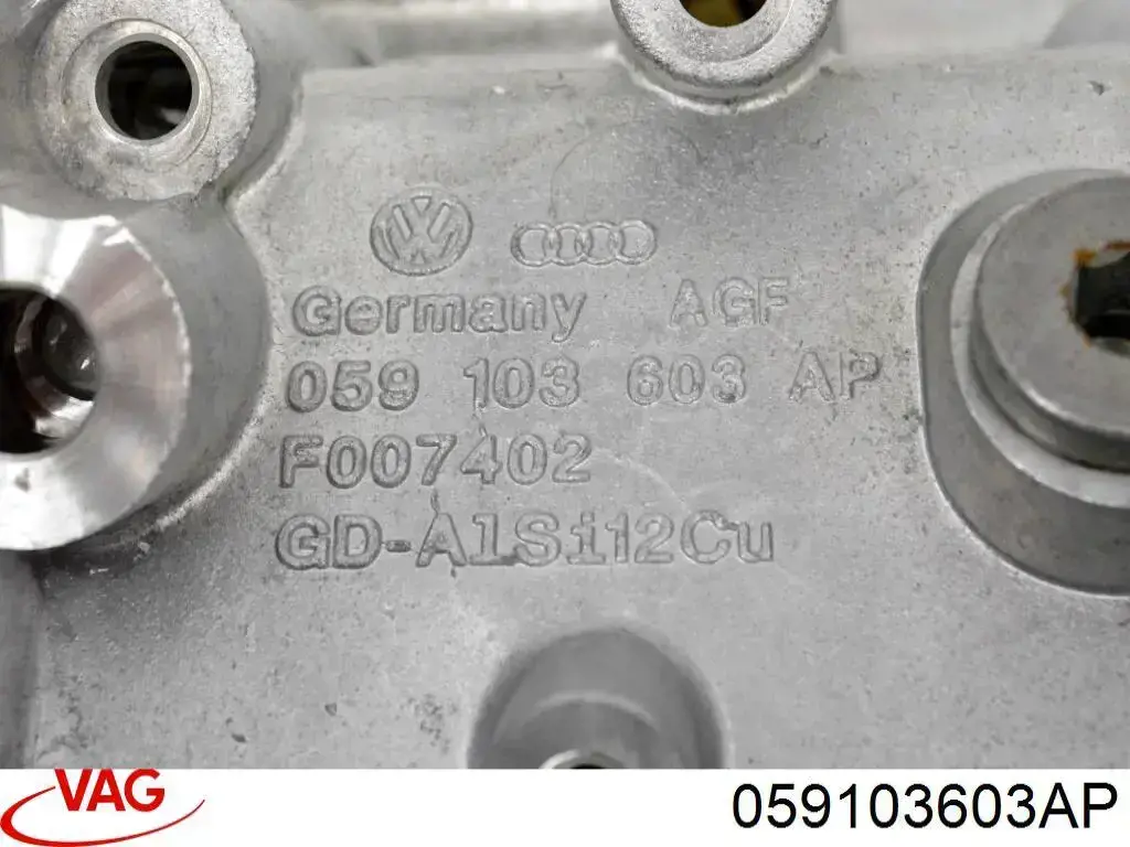 Panela de óleo de cárter do motor, parte superior VAG 059103603AP preço, a partir de 200,99 USD