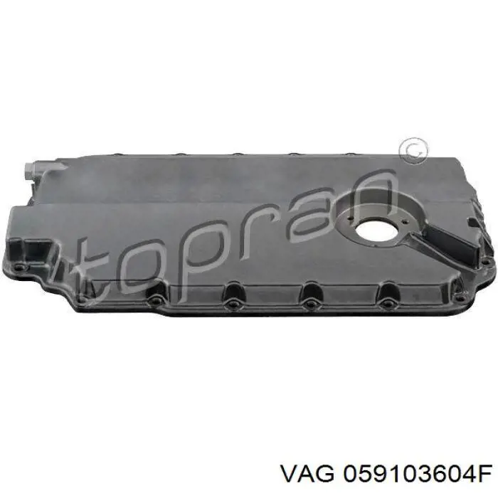 059103604F VAG Panela de óleo de cárter do motor, parte inferior