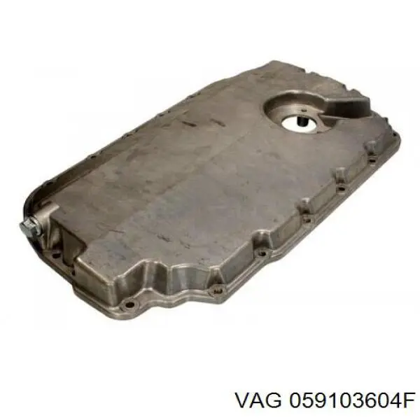 Panela de óleo de cárter do motor, parte inferior VAG 059103604F preço, a partir de 104,04 USD