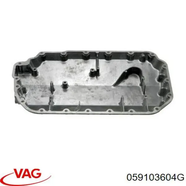 Panela de óleo de cárter do motor, parte inferior VAG 059103604G preço, a partir de 114,27 USD