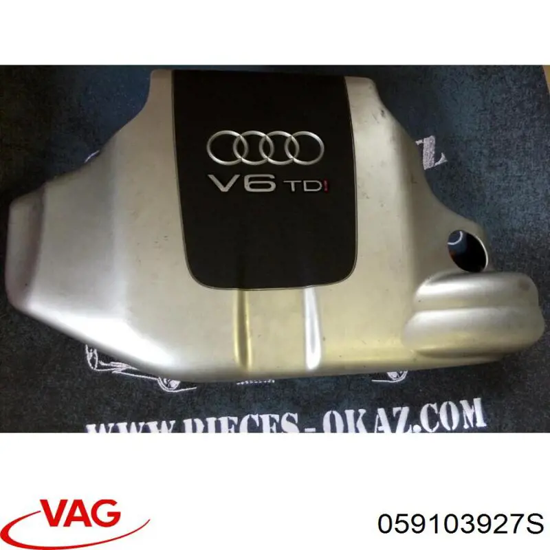 059103927S VAG Tampa de motor decorativa