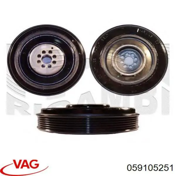 Polia de cambota VAG 059105251 preço, a partir de 68,22 USD
