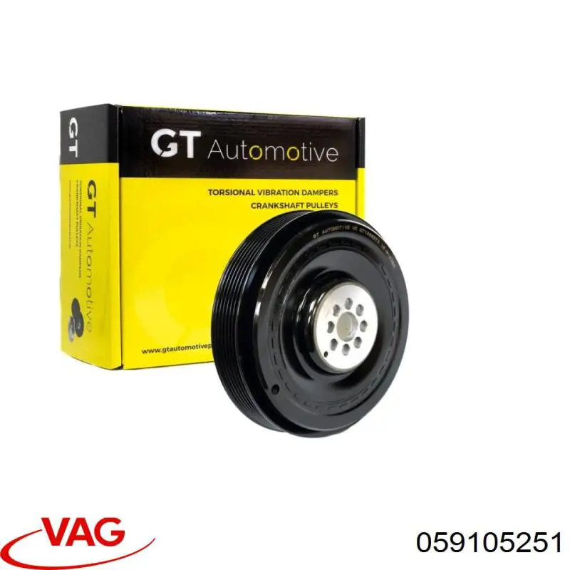 Compre 059105251 VAG Polia de cambota
