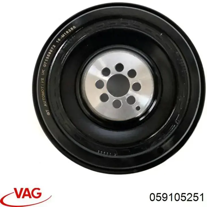 Compre 059105251 VAG Polia de cambota