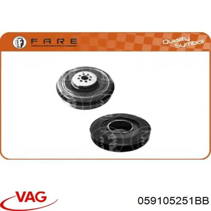 059105251BB VAG Polia de cambota