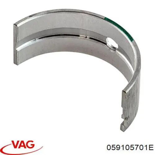 Folhas inseridas de cambota de biela, kit, padrão (STD) VAG 059105701EROT preço, a partir de 24,79 USD