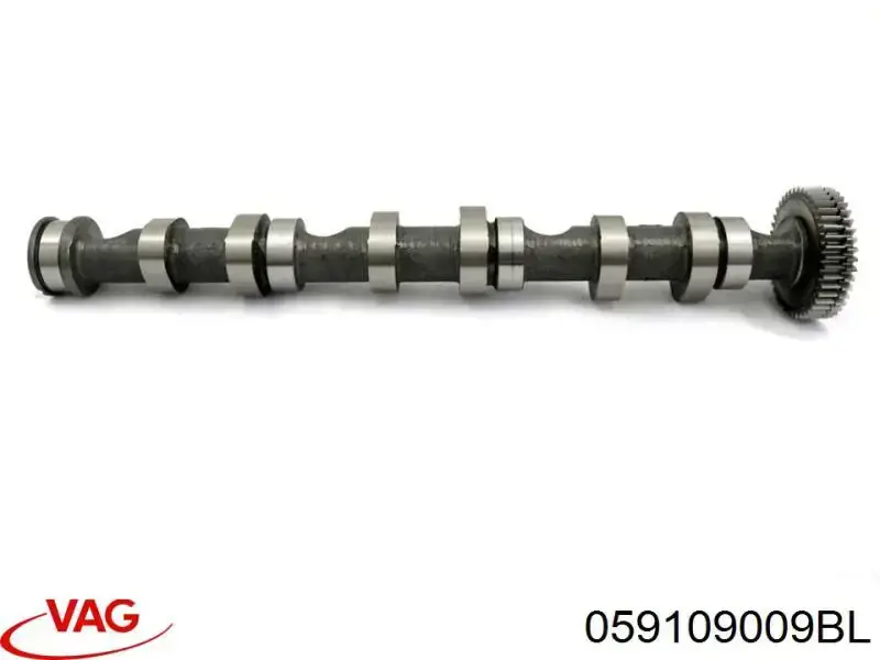059109009BL VAG Árvore distribuidora esquerda de escape de motor