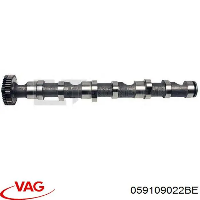 059109022BE VAG Árvore distribuidora direita de escape de motor