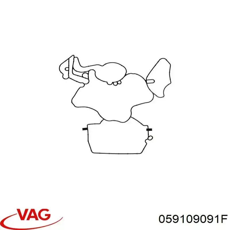 Vedante de tampa traseira do bloco de cilindros VAG 059109091F preço, a partir de 5,97 USD