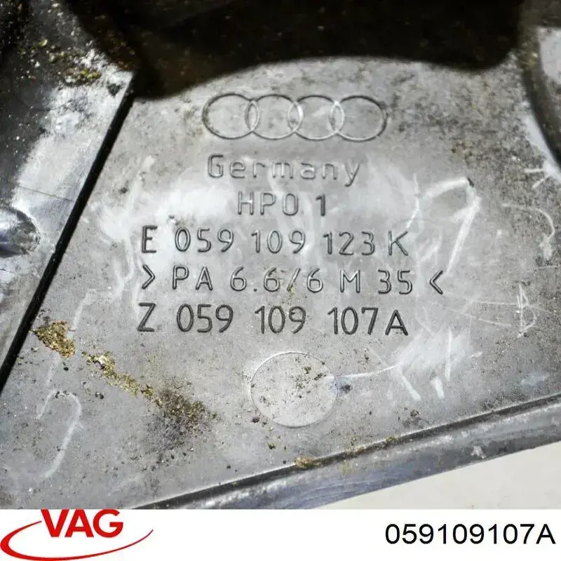 Proteção esquerda da correia do mecanismo de distribuição de gás VAG 059109107A preço, a partir de 83,57 USD