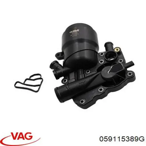 059115389G VAG Caixa do filtro de óleo