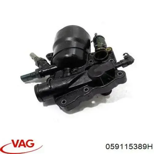059115389H VAG Caixa do filtro de óleo