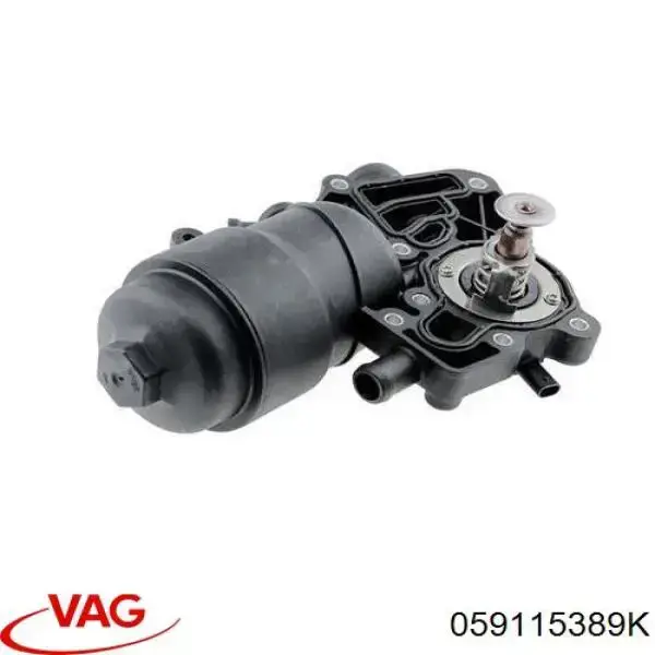 059115389K VAG Caixa do filtro de óleo