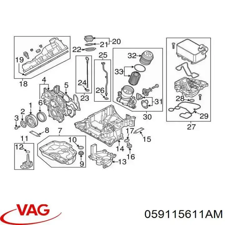 3F115030 AND Sonda (indicador) do nível de óleo no motor