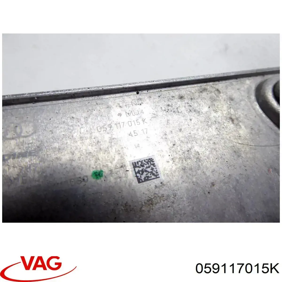 Compre 059117015K VAG Radiador de óleo (frigorífico), debaixo de filtro