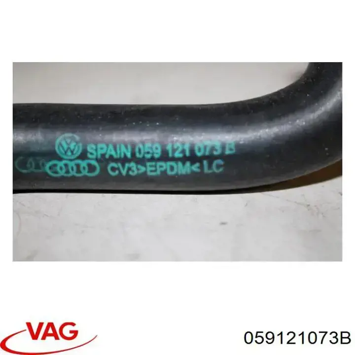 Compre 059121073B VAG Mangueira (cano derivado) do sistema de esfriamento
