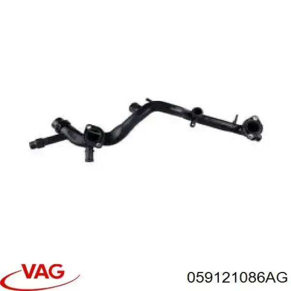 059121086AC VAG Mangueira (cano derivado) do sistema de esfriamento