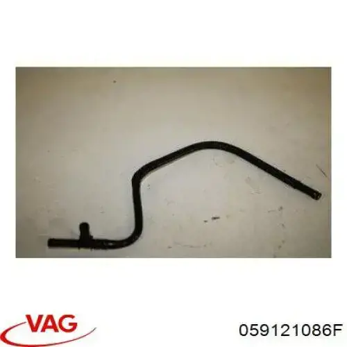 59121086F VAG Mangueira (cano derivado) do sistema de esfriamento