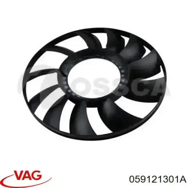 059121301A VAG Ventilador (roda de aletas) do radiador de esfriamento