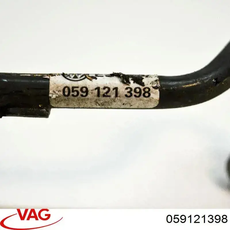 059121398 VAG Mangueira (cano derivado) do sistema de esfriamento
