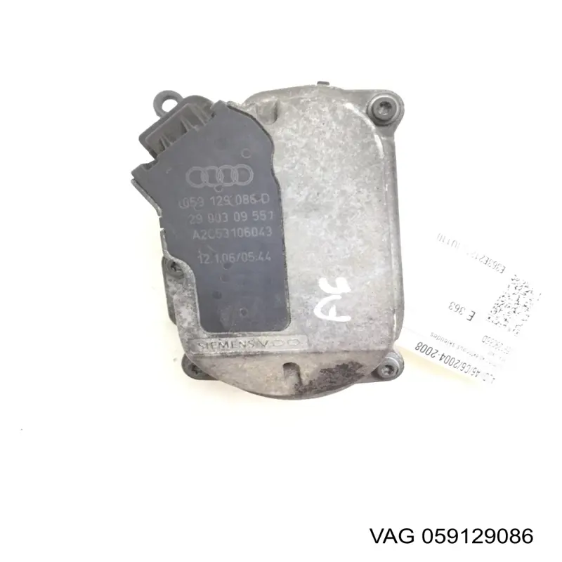 Regulador da válvula de borboleta VAG 059129086 preço, a partir de 98,75 USD