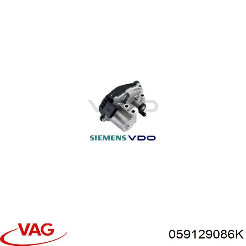 Compre 059129086K VAG Regulador da válvula de borboleta
