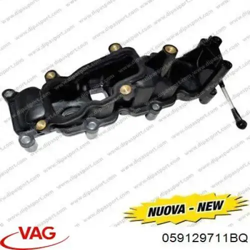 Tubo coletor esquerdo de admissão VAG 059129711BQ preço, a partir de 109,28 USD