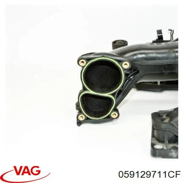 059129711CF VAG Tubo coletor de admissão